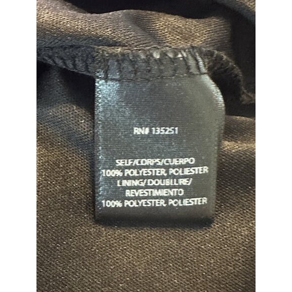 Fraiche by J Long Sleeve Boho Wrap Maxi Dress MEDIUM Black White Silver Floral - Picture 5 of 5